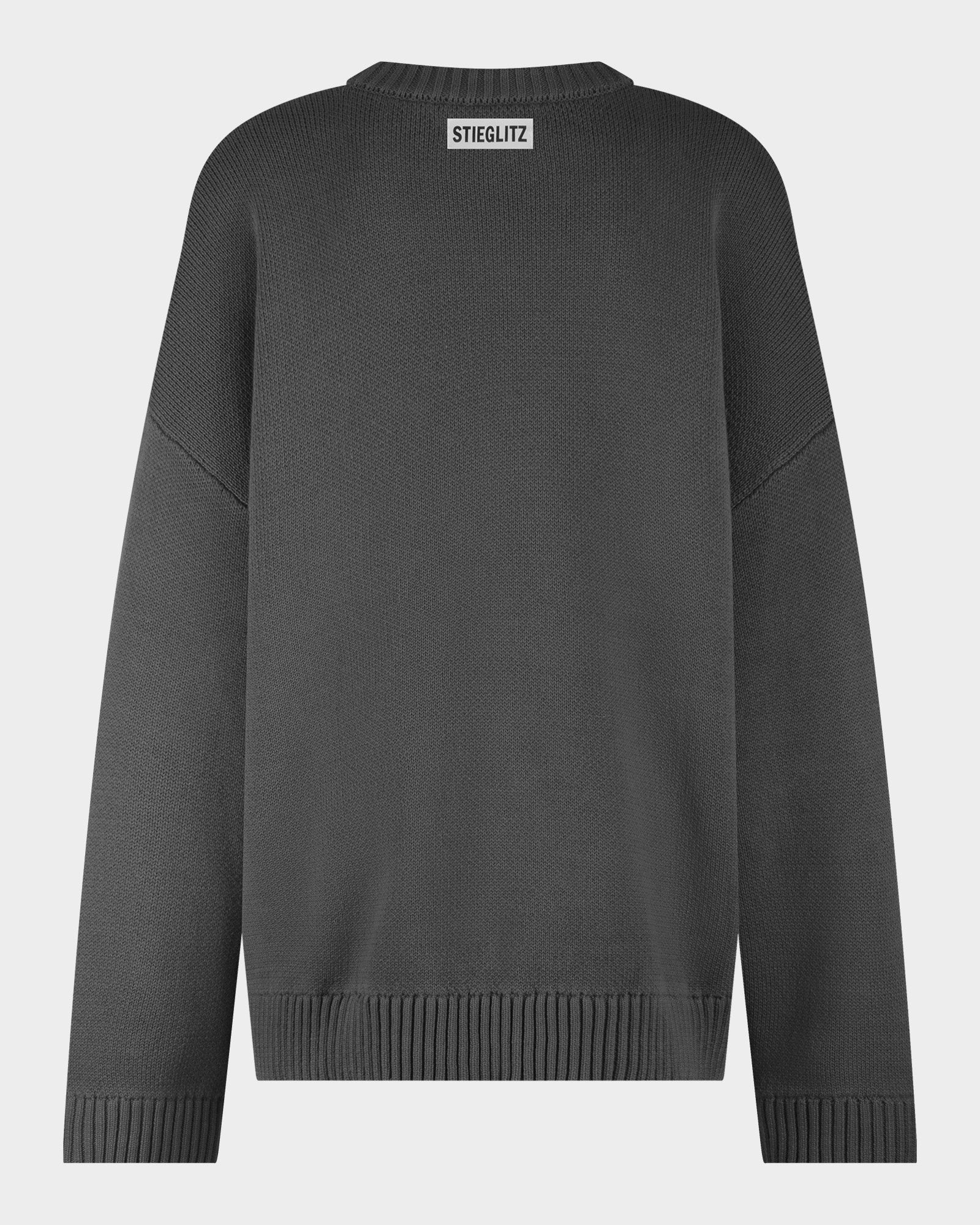 Anita gebreide trui - Grijs