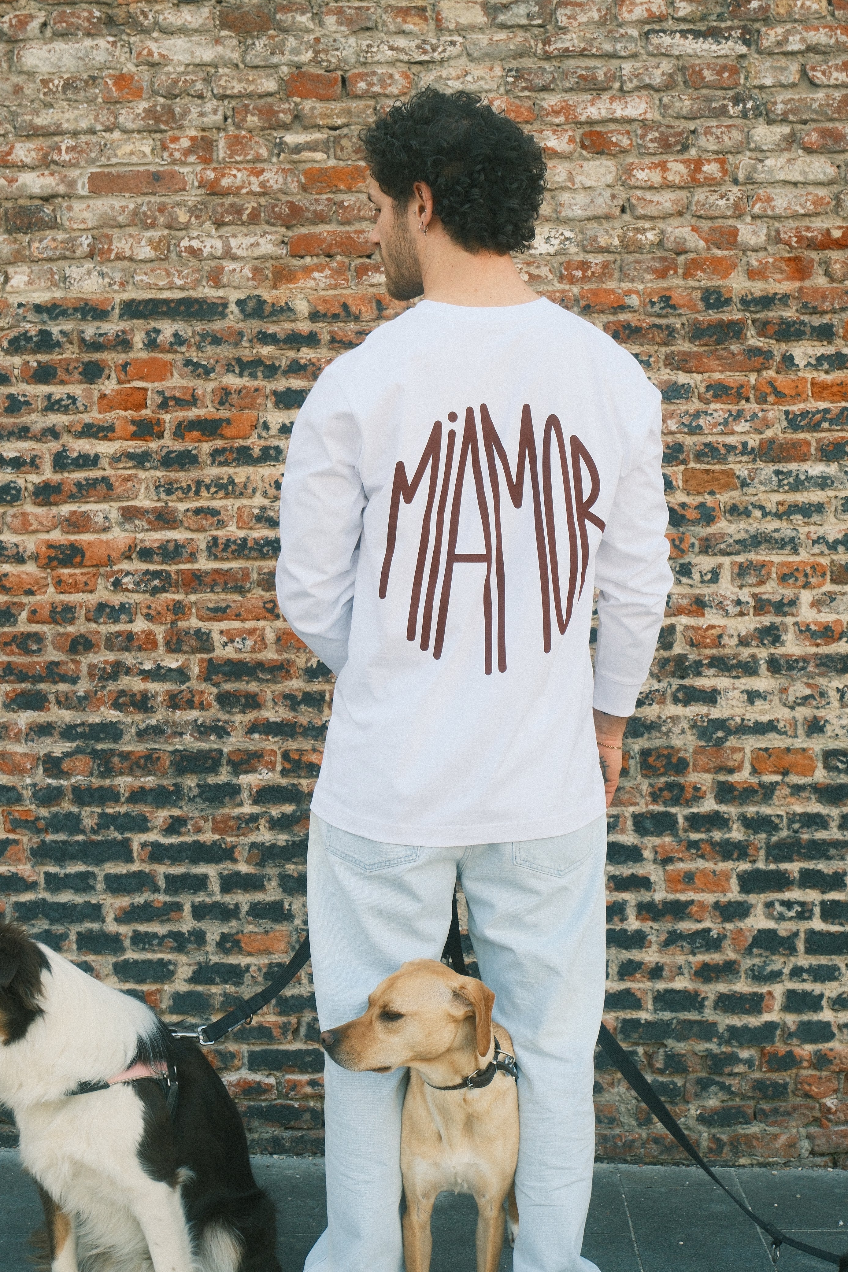 Miamor longsleeve supreme white - Burgundy