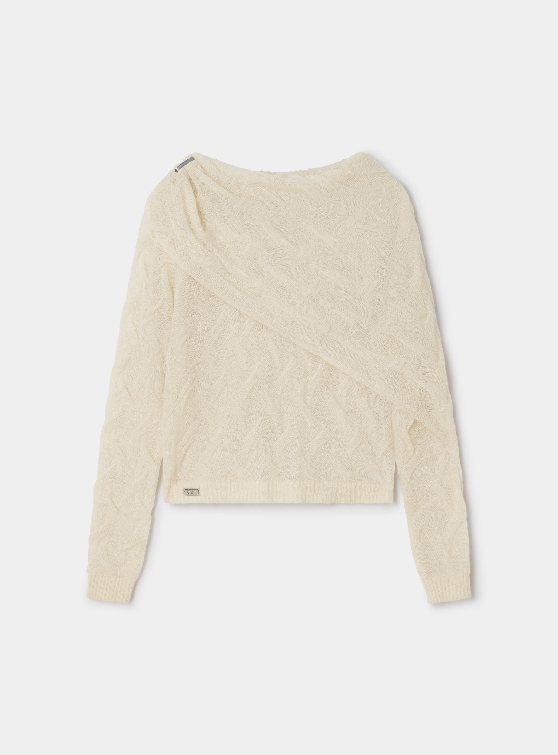 Parker textured knit - ecru