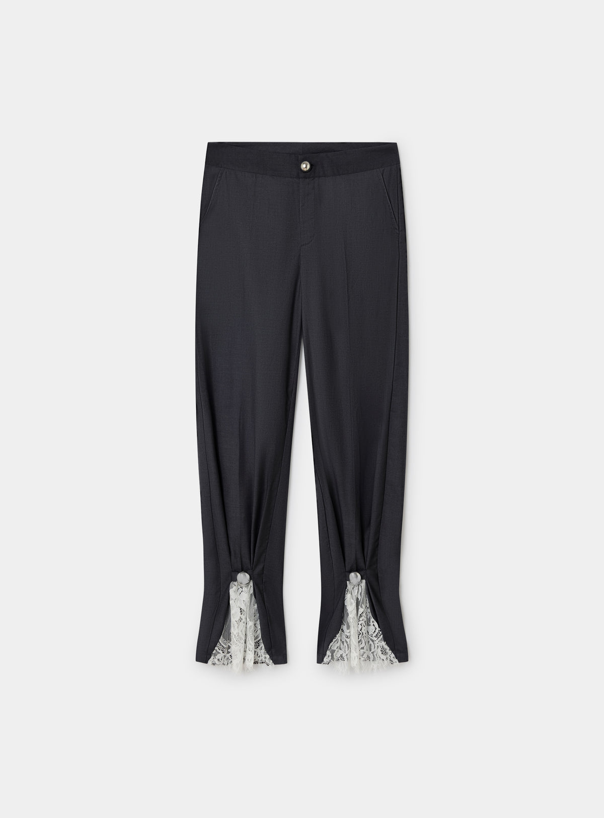 IVAH GREY TAILORED PANTS