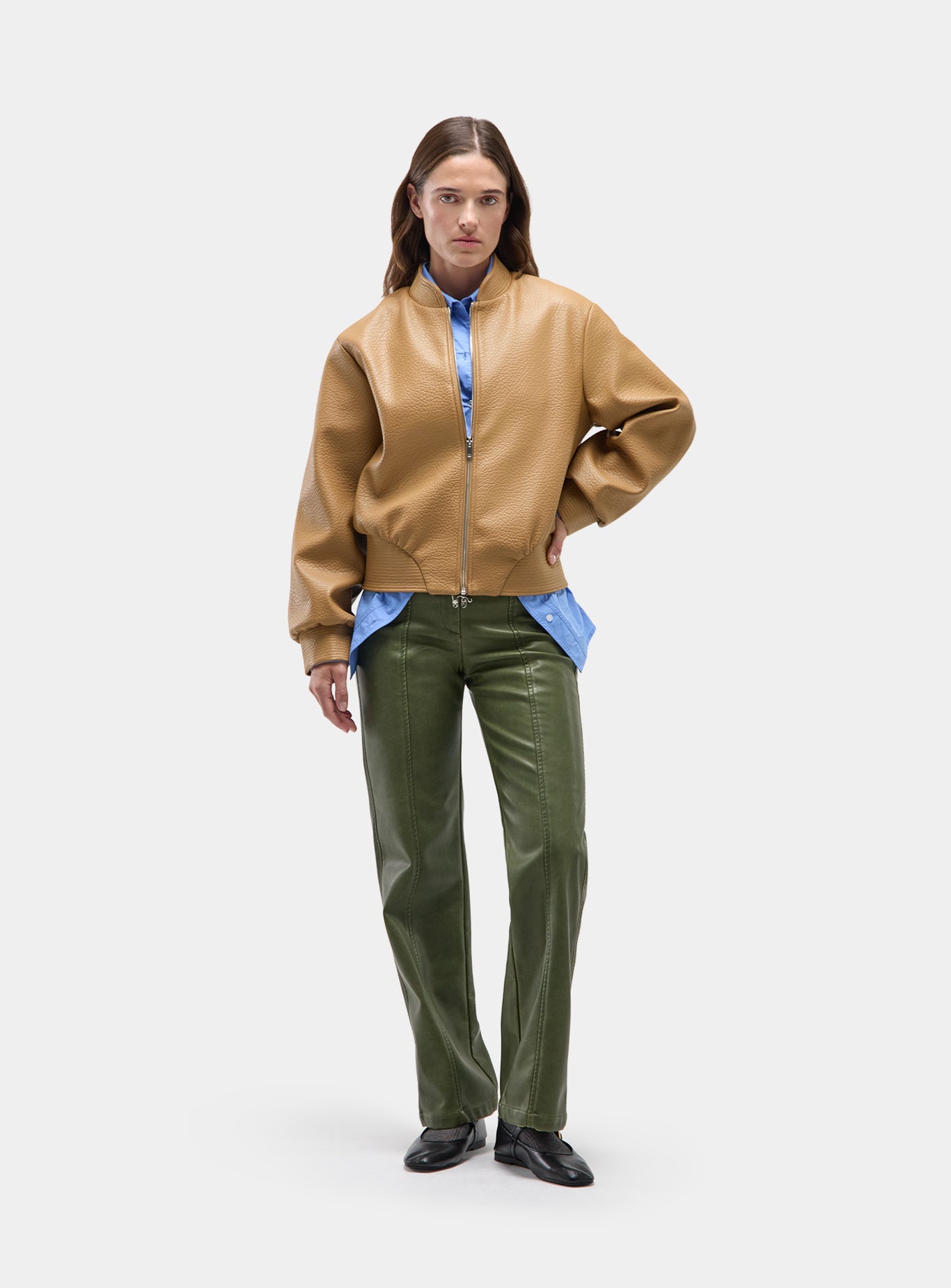 Freya bomber jacket - Camel