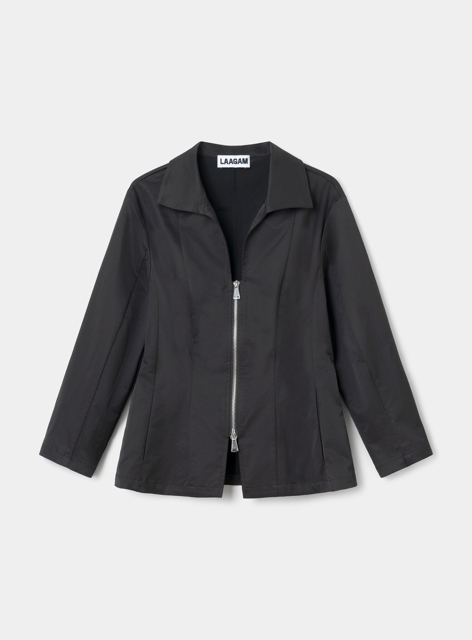 Chemise zippée Harlem - noire