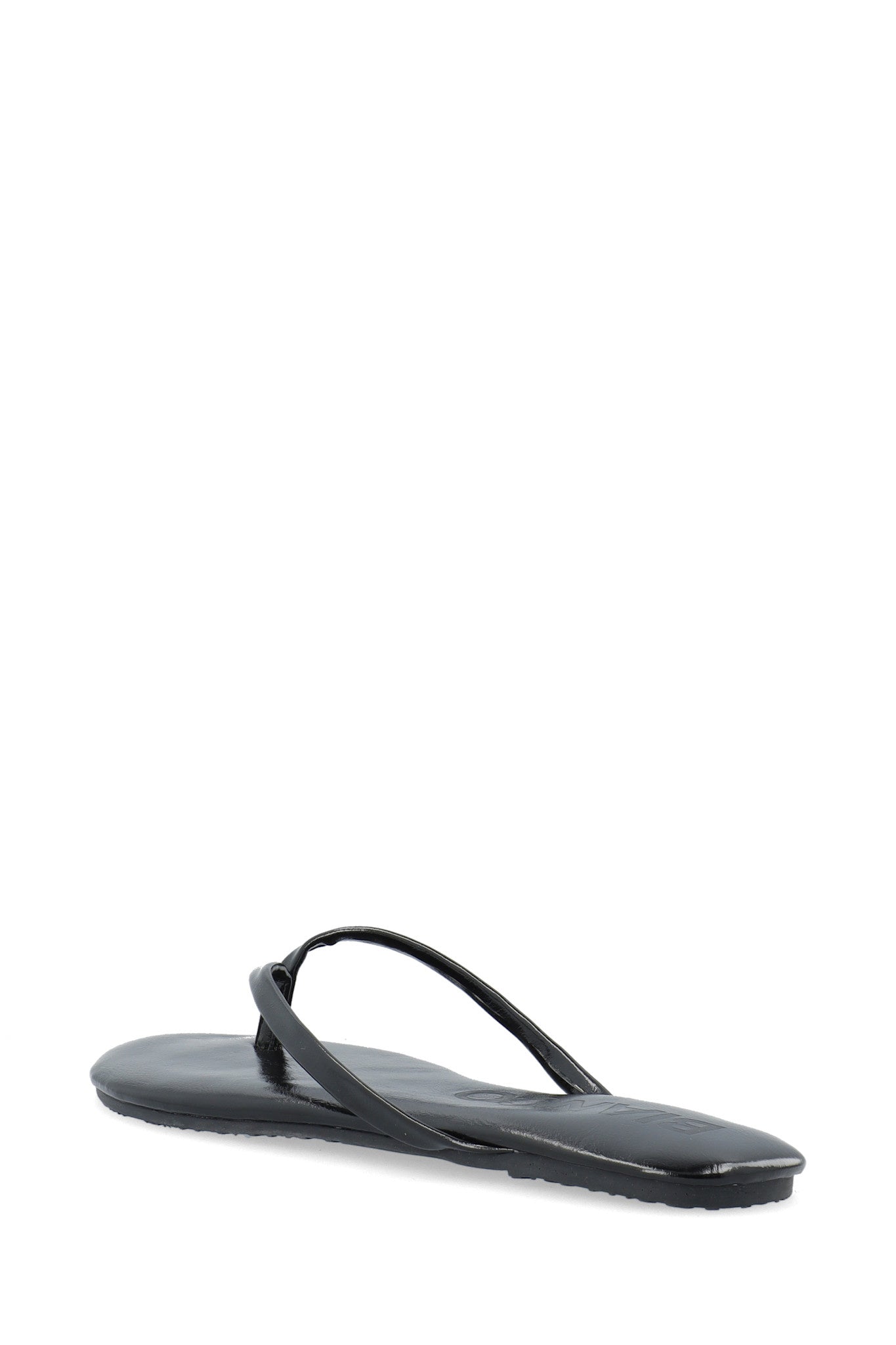 BIAMEXICO Flip Flop Kunstleer - Zwart