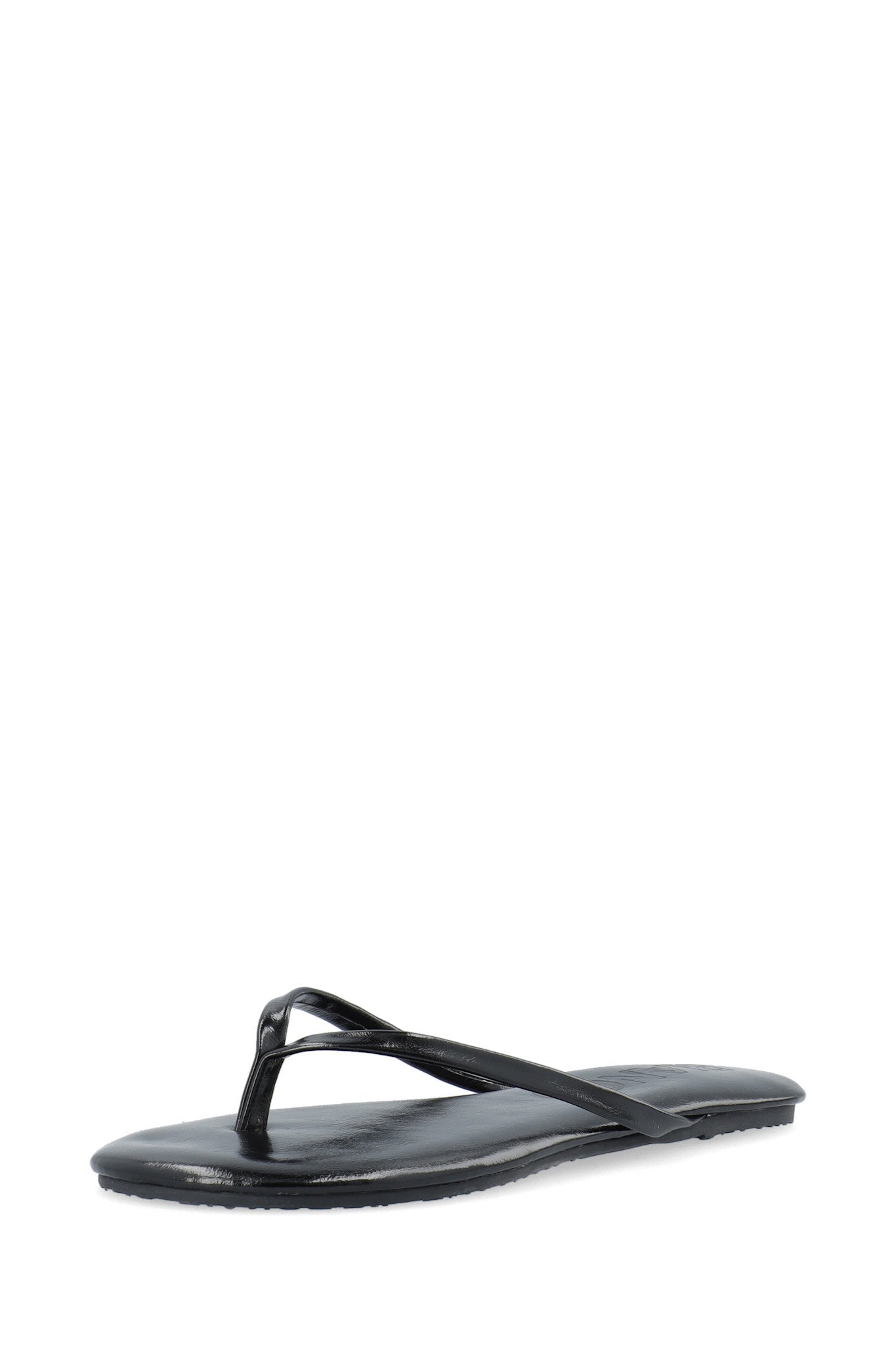 BIAMEXICO Flip Flop Kunstleer - Zwart