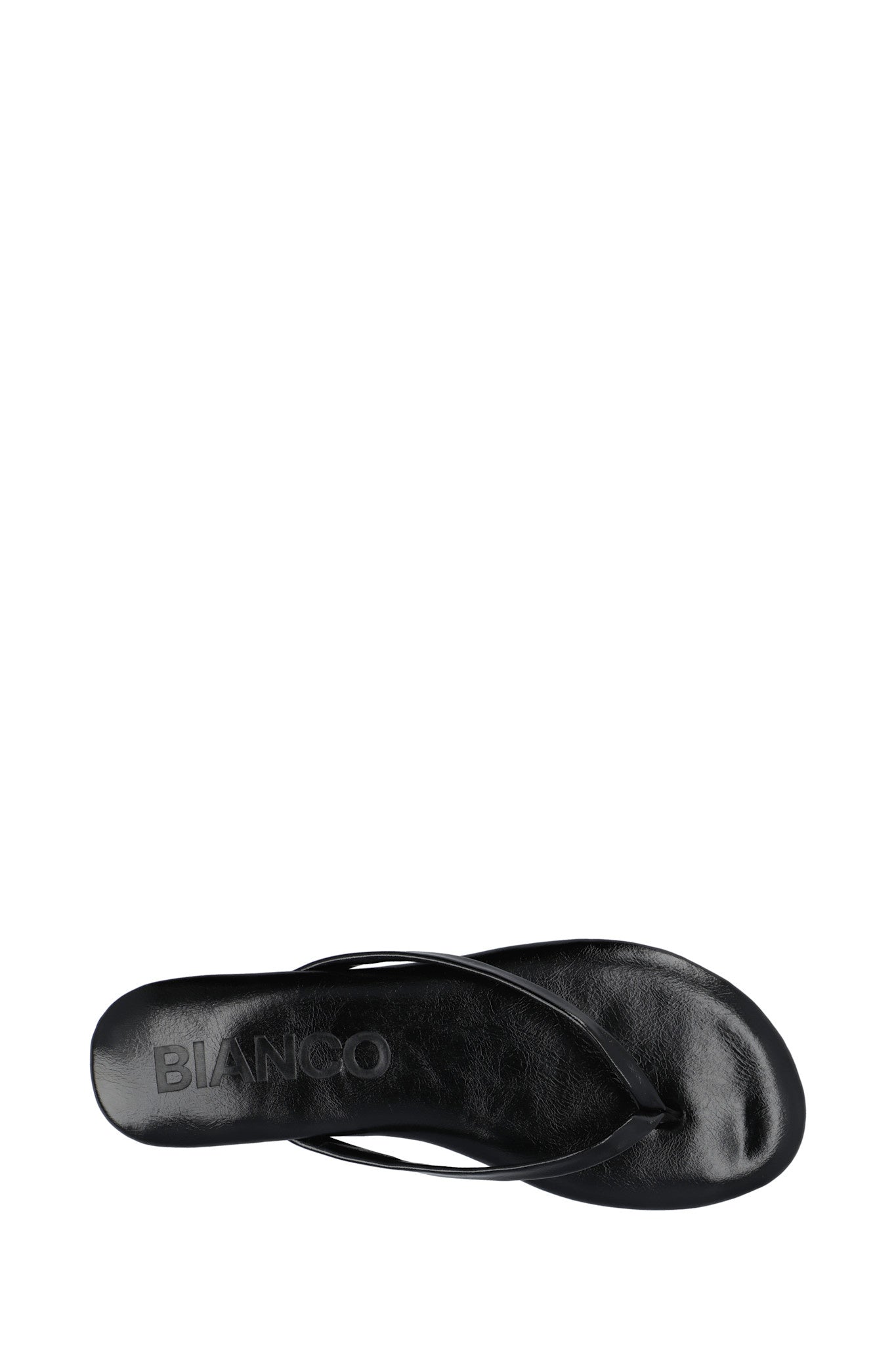 BIAMEXICO Flip Flop Kunstleer - Zwart