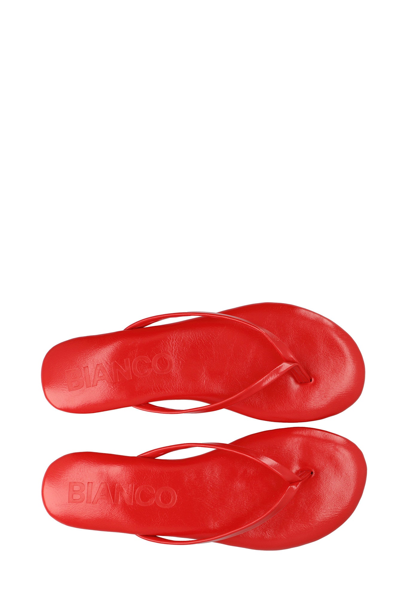 BIAMEXICO Flip Flop Kunstleer - rood