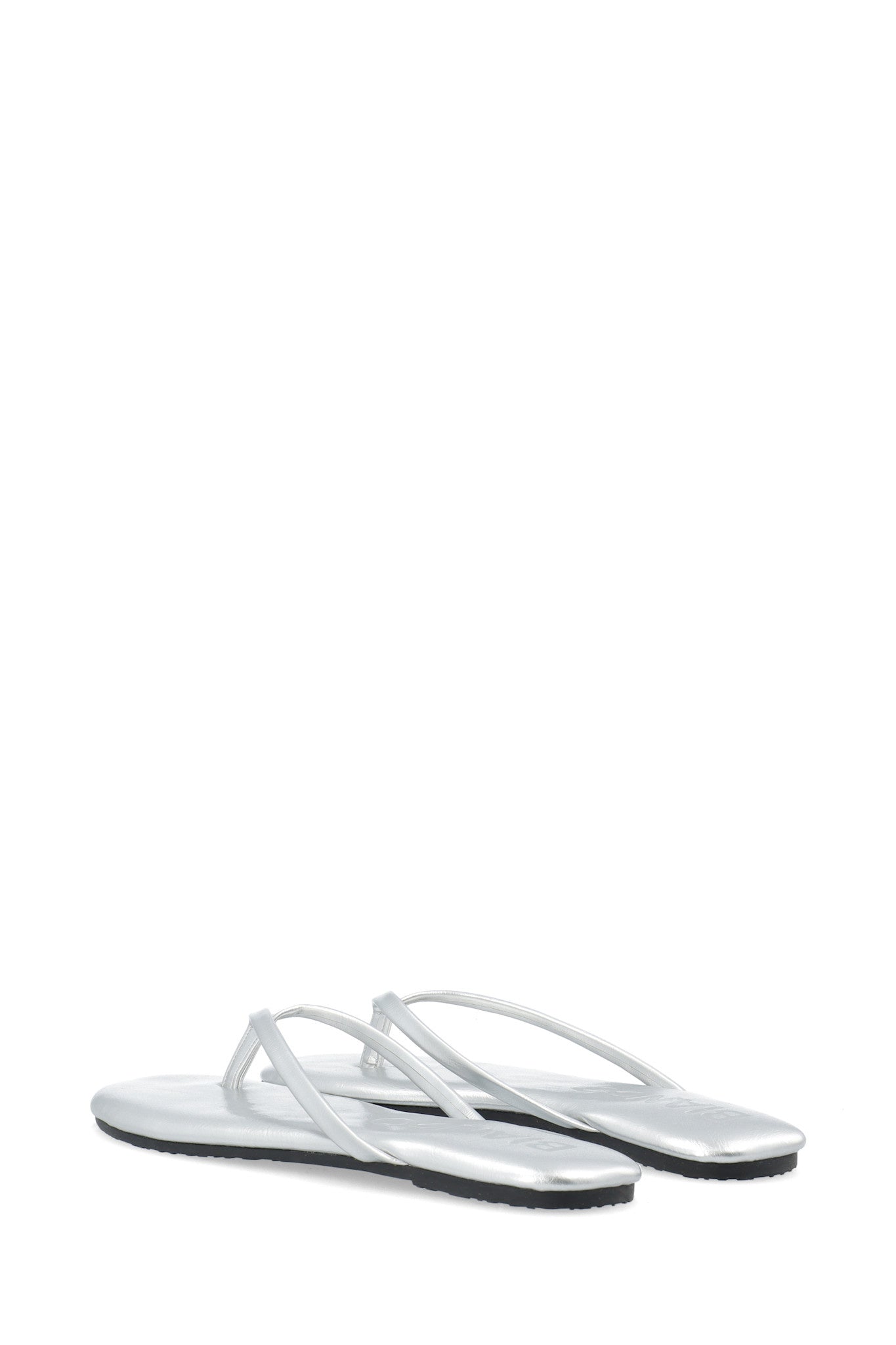BIAMEXICO Flip Flop Kunstleer - Zilver