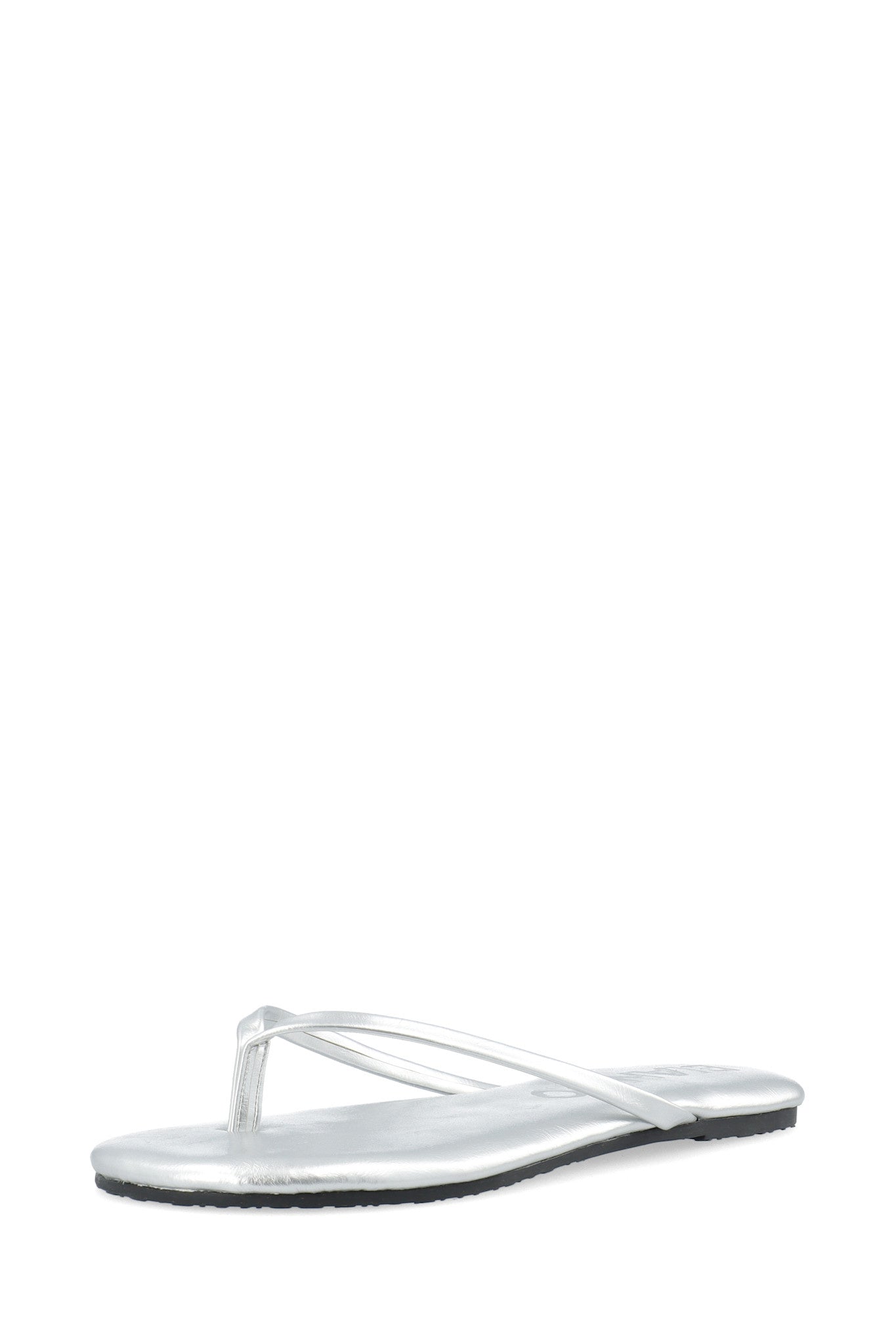 BIAMEXICO Flip Flop Kunstleer - Zilver