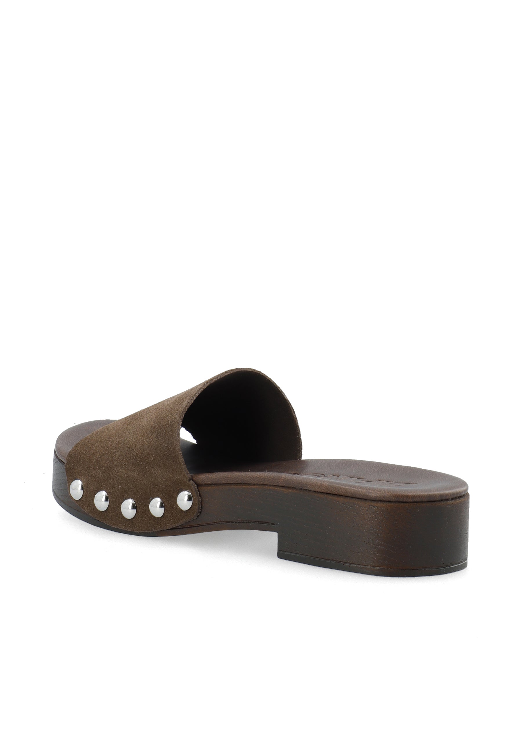 Biaaudrey slide clog suede - Brown
