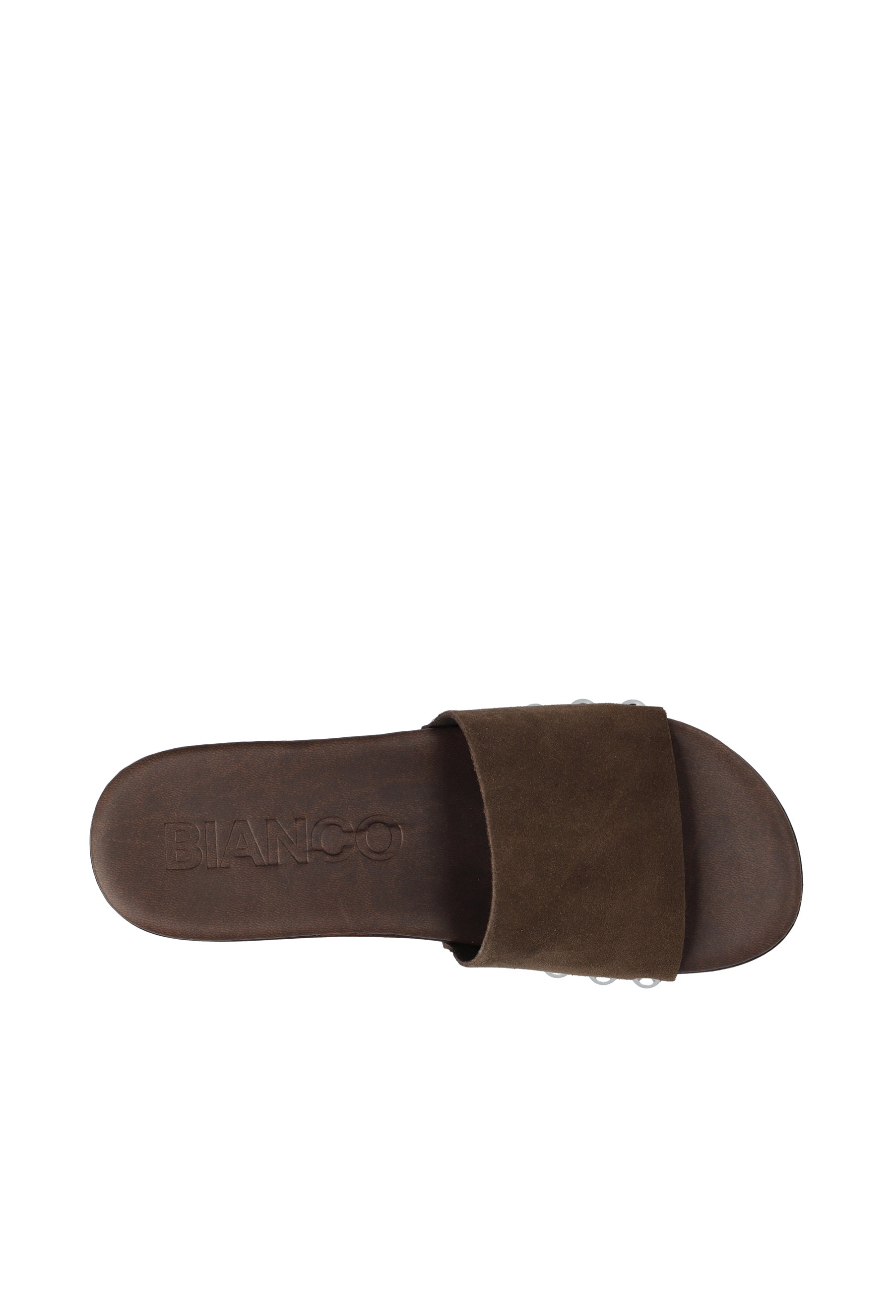 Biaaudrey slide clog suede - Brown