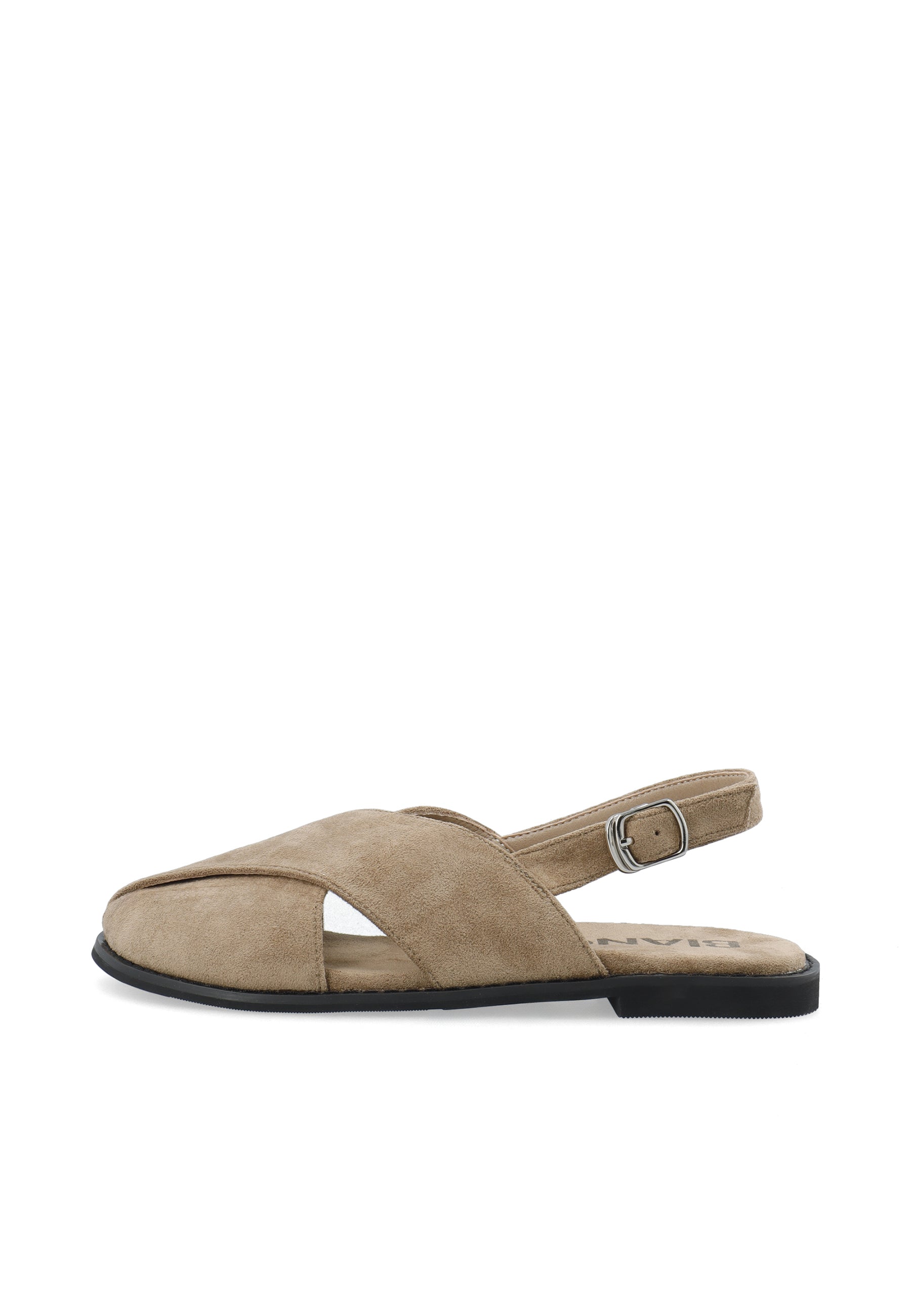 Bialemon cross mule slingback faux leather - Sand