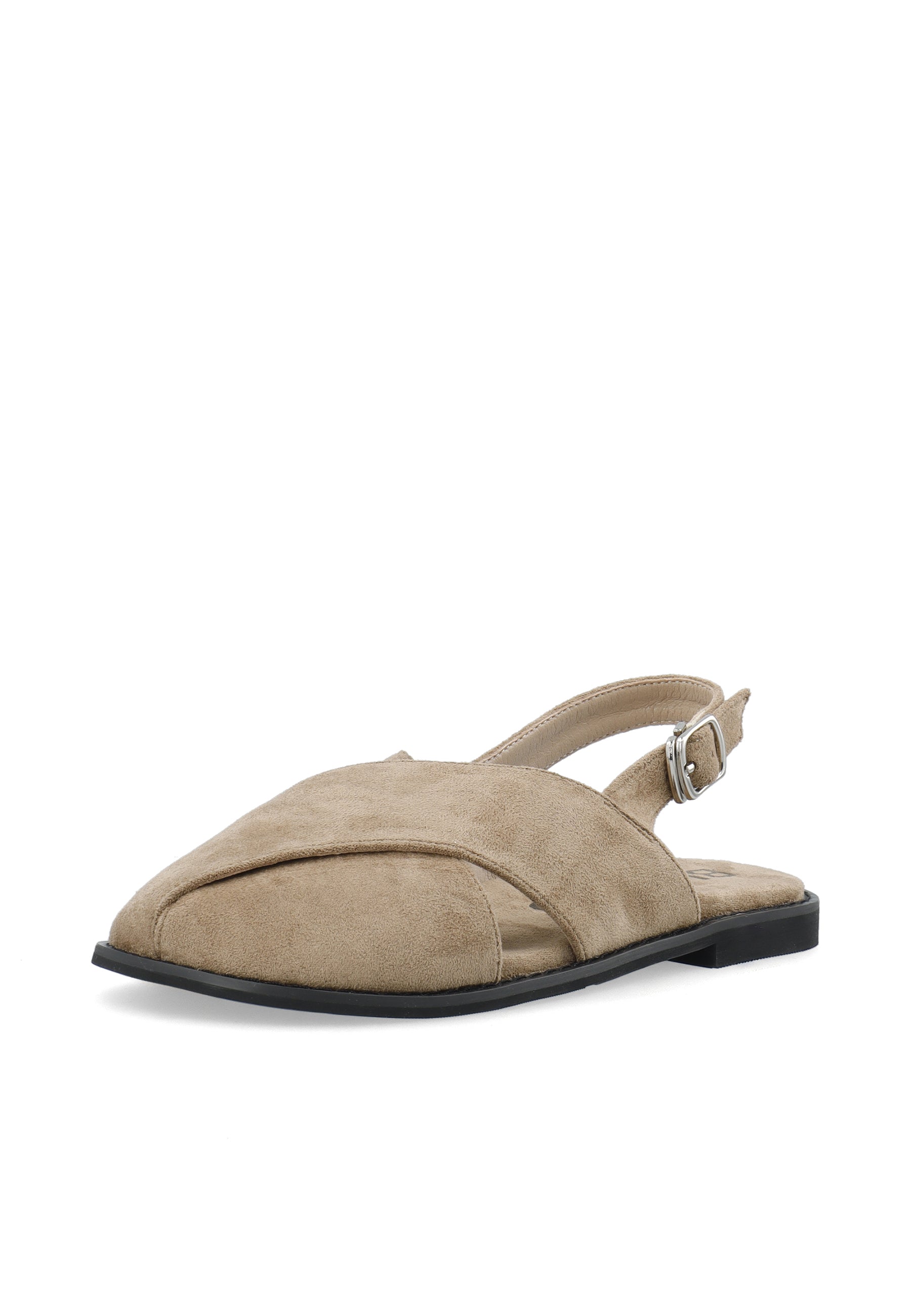 Bialemon cross mule slingback faux leather - Sand