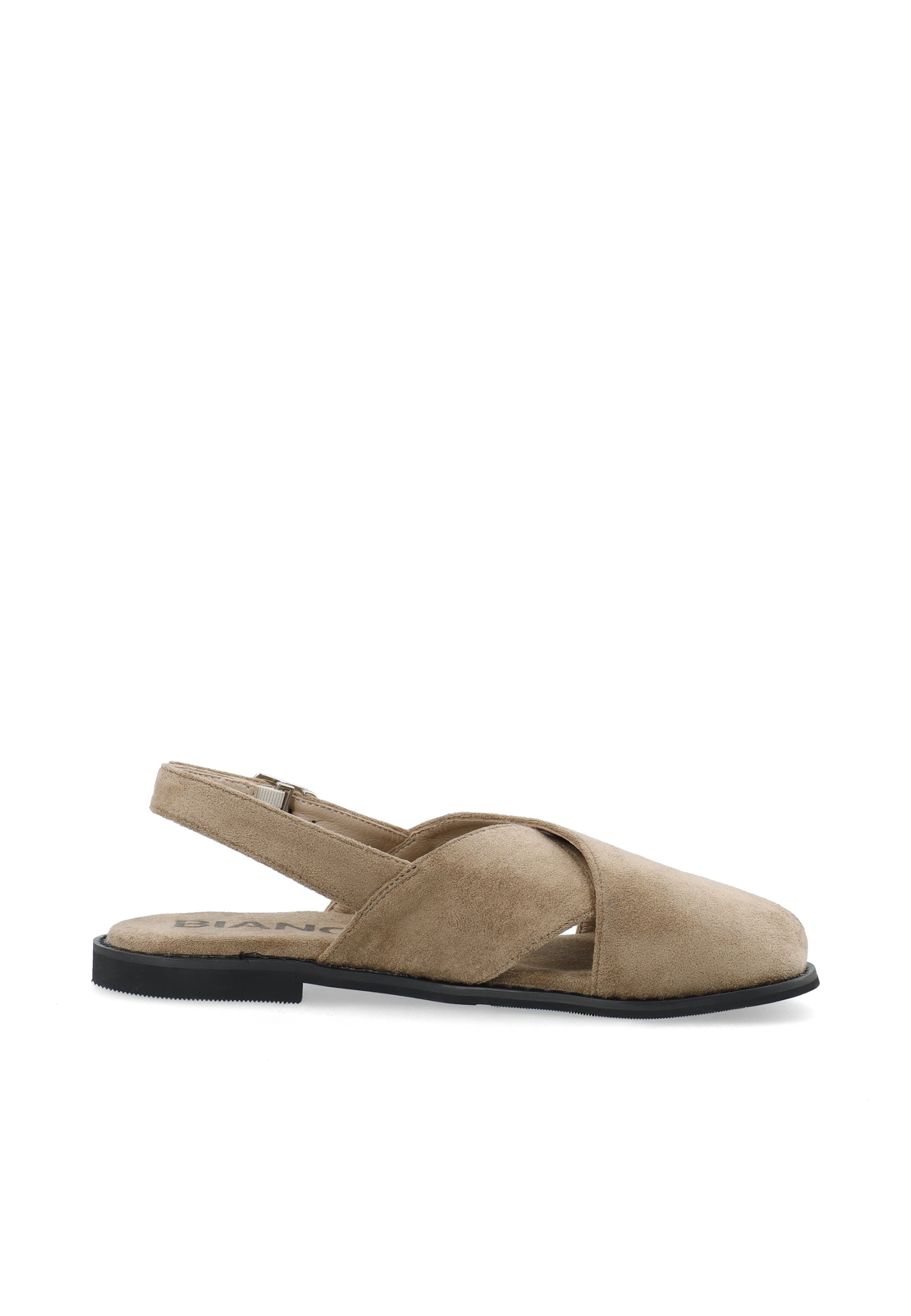 Bialemon cross mule slingback faux leather - Sand