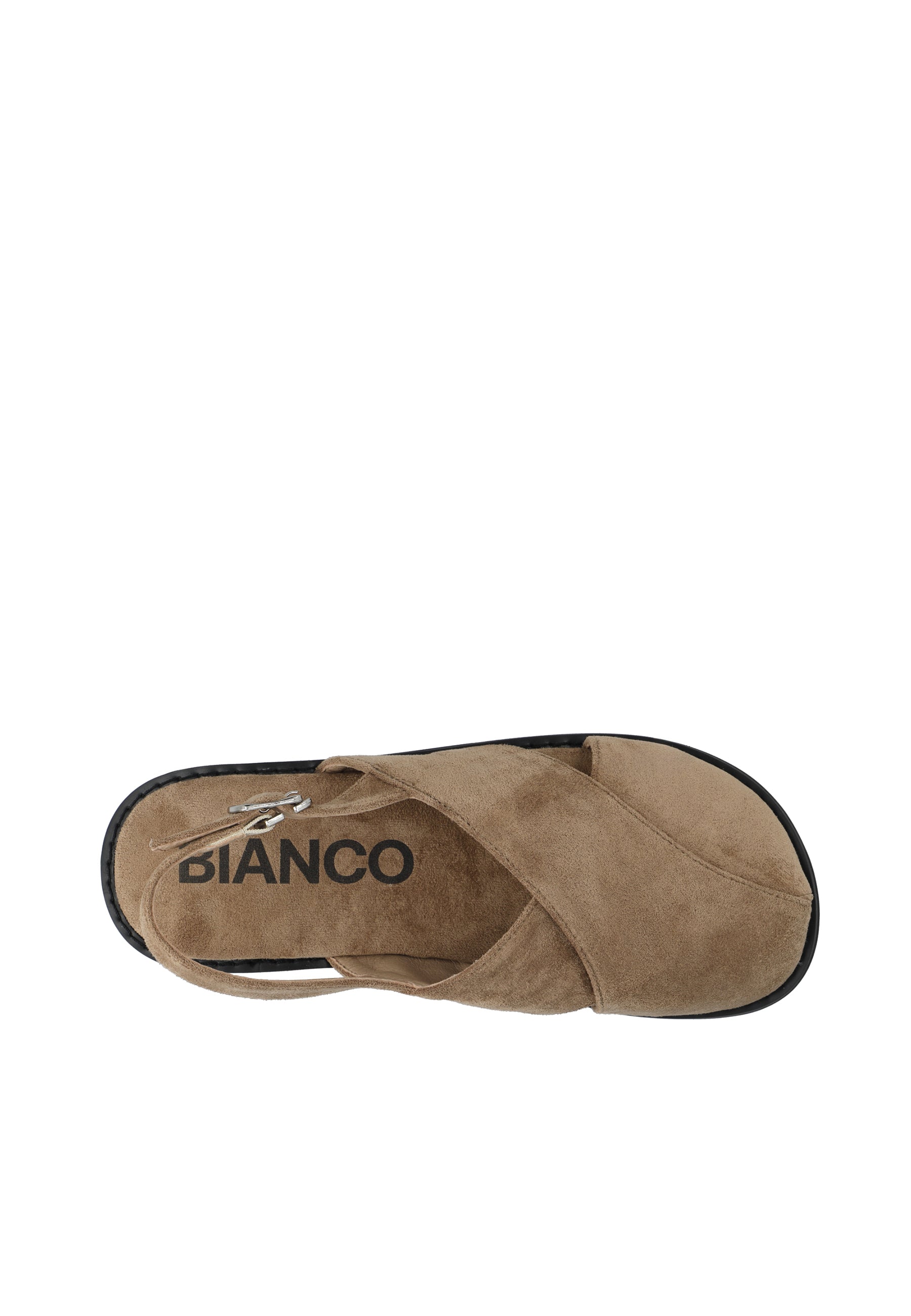 Bialemon cross mule slingback faux leather - Sand