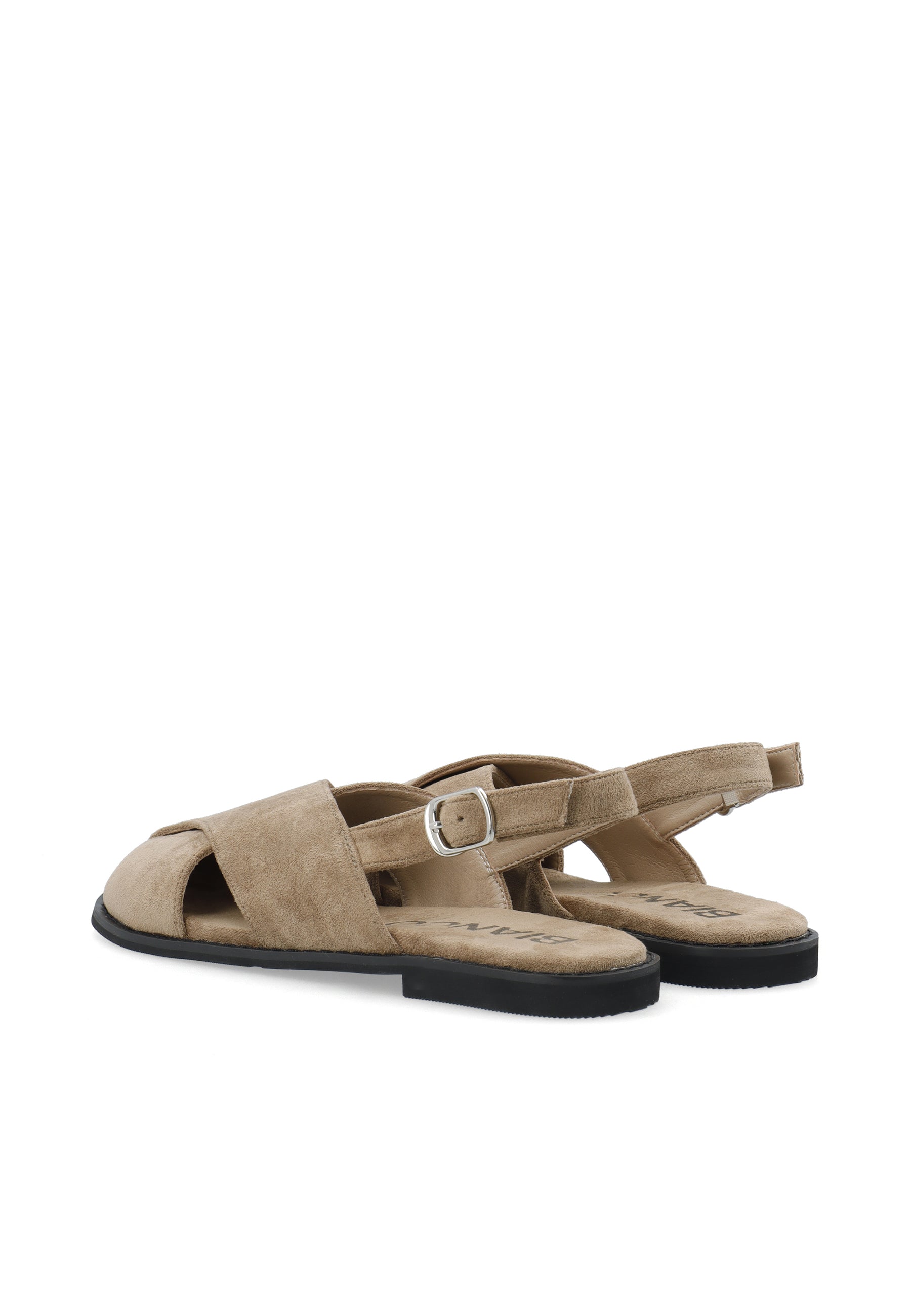 Bialemon cross mule slingback faux leather - Sand