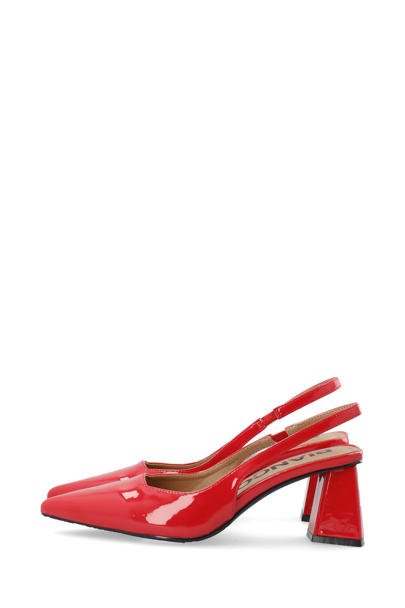 BIAMARALYN Slingback Patent - Rood