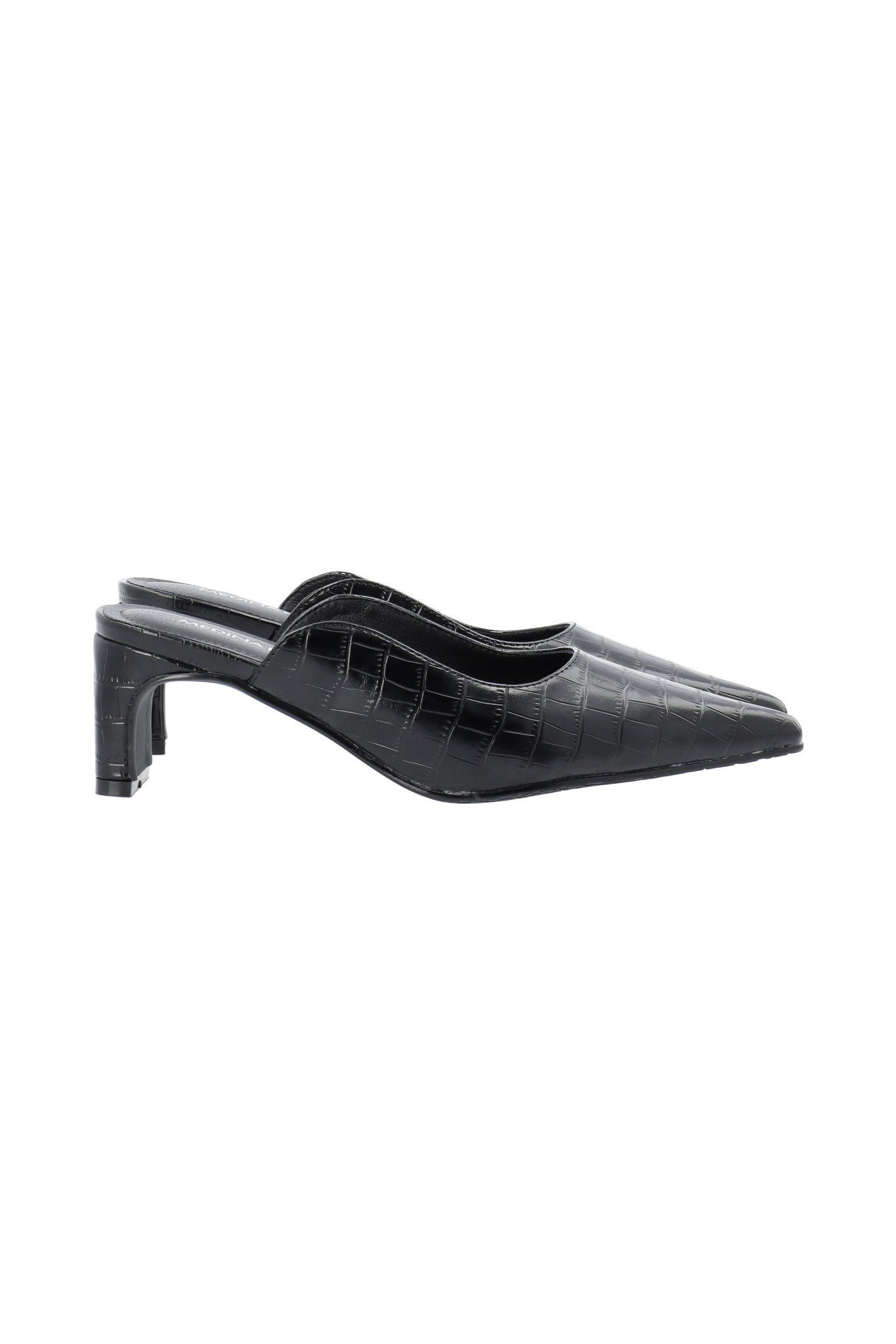 Rowe Heel Cutline Mule - Black
