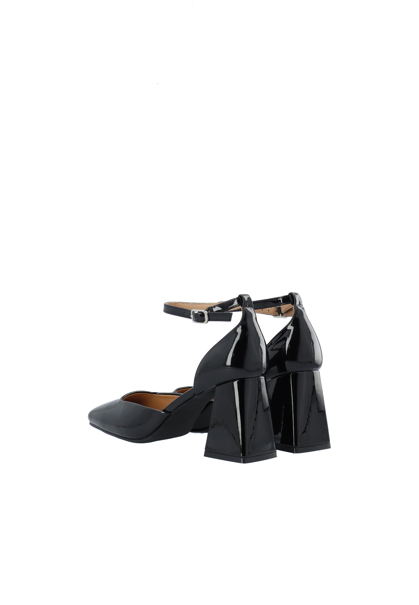 Biajoyce D'orsay Pump van imitatieleer - Zwart