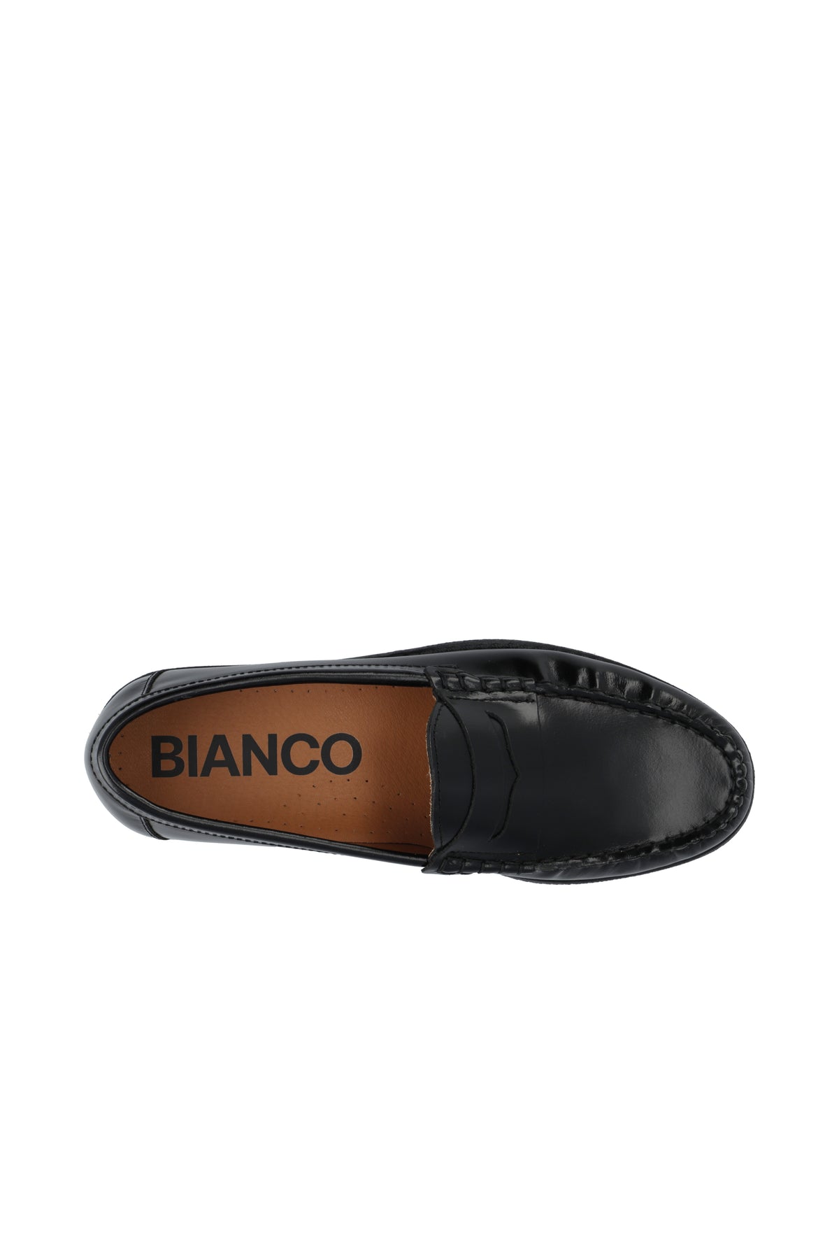 Biapop penny loafer polido - Black