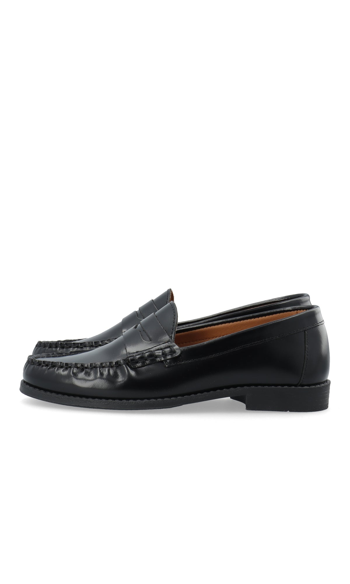 Biapop penny loafer polido - Black