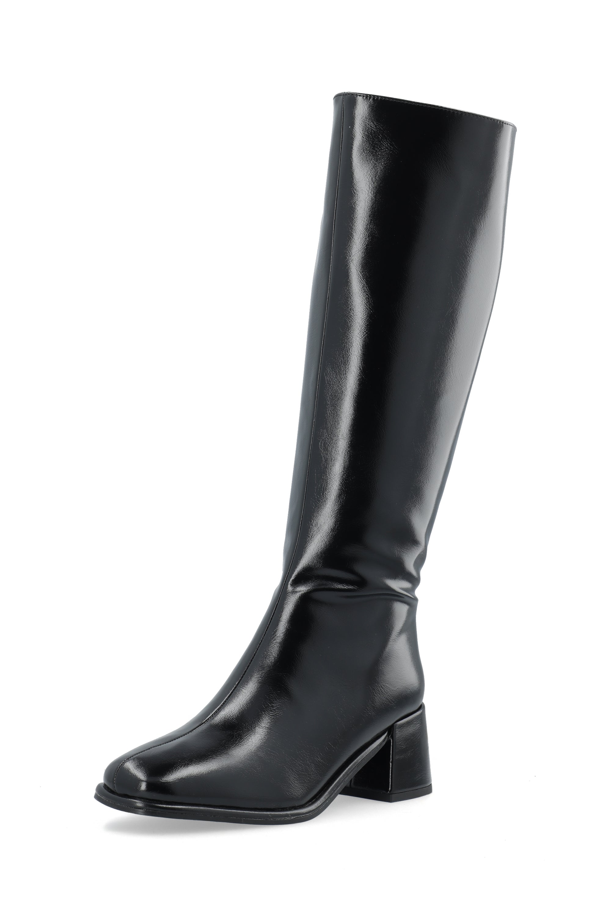 Biajolanda pull on boot fauc leather - Black pratia
