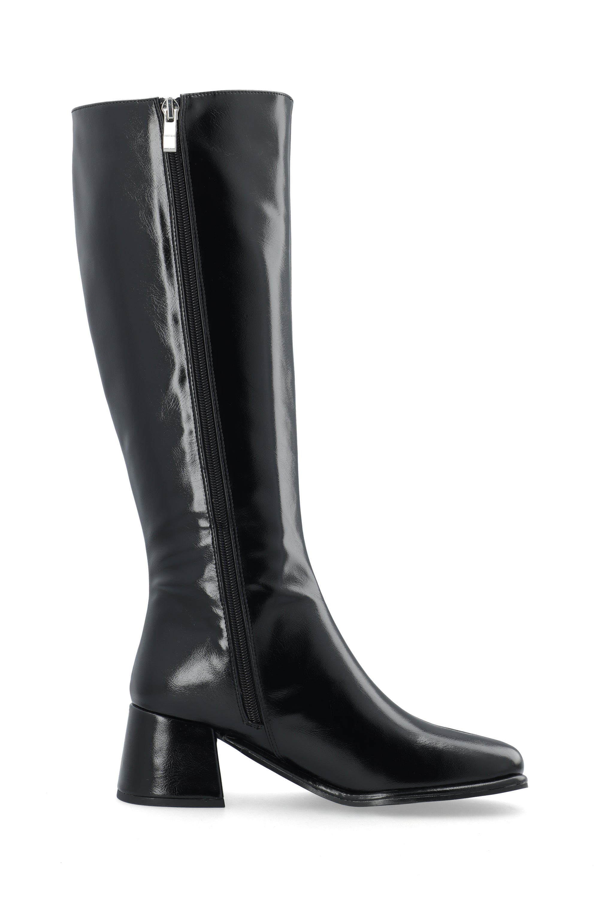 Biajolanda pull on boot fauc leather - Black pratia