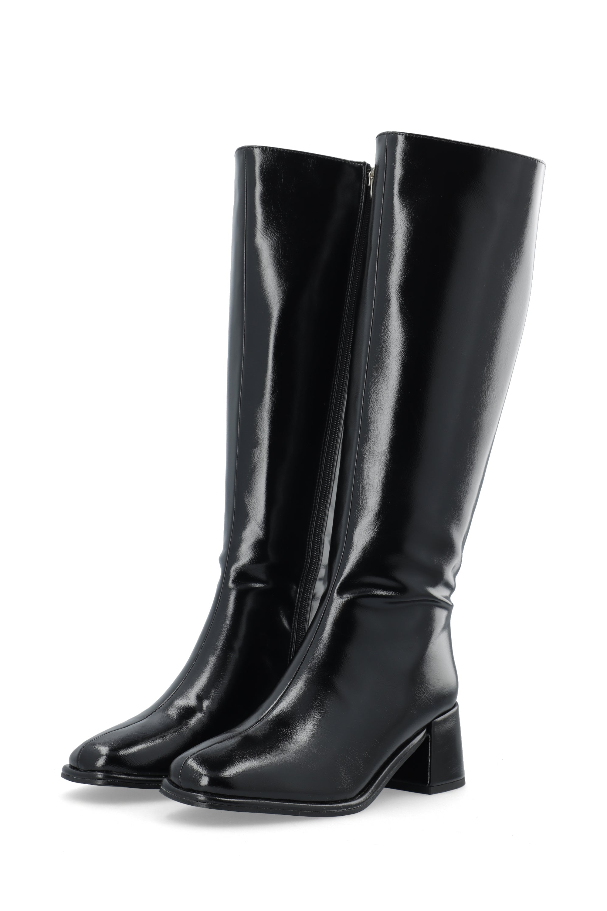 Biajolanda pull on boot fauc leather - Black pratia