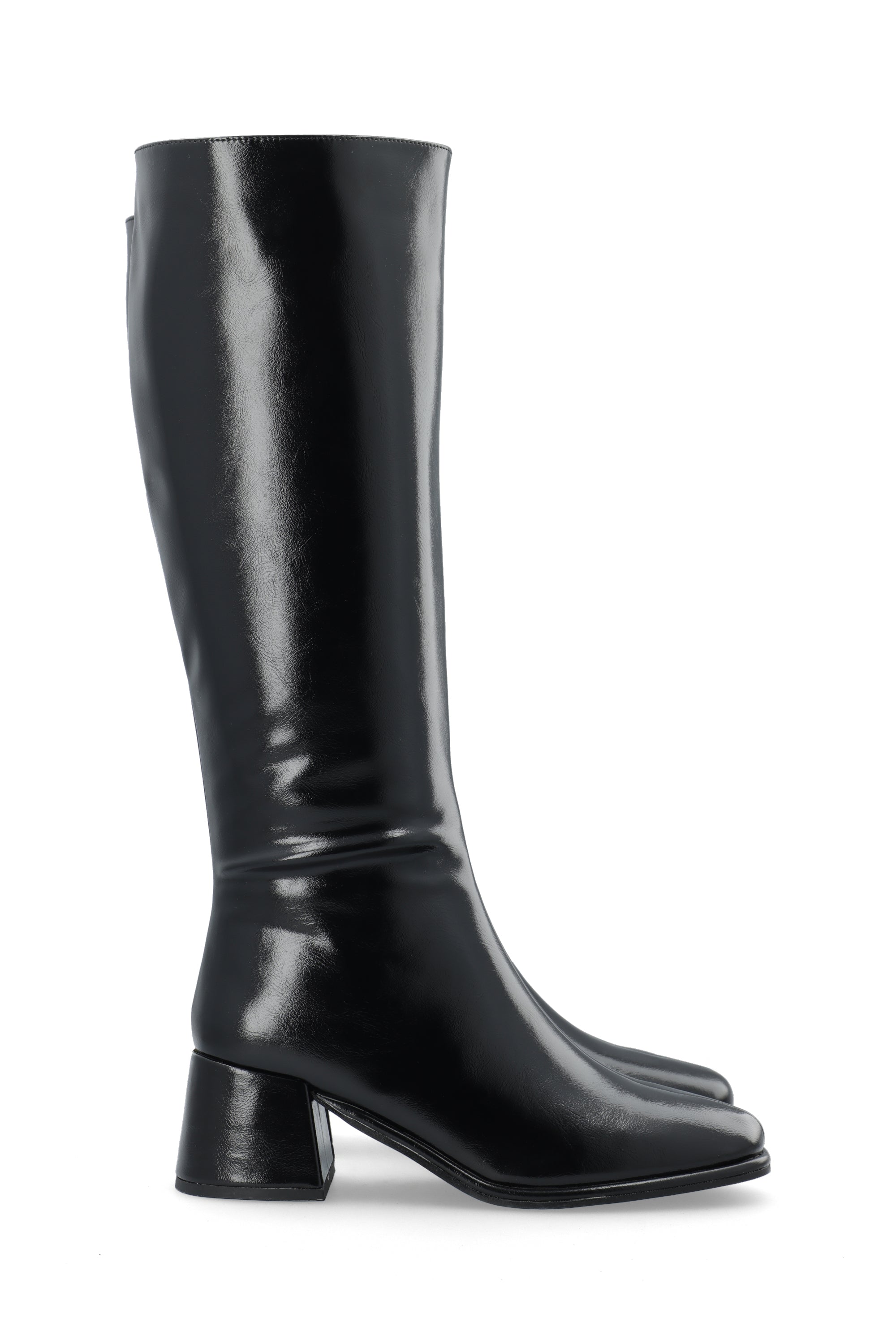 Biajolanda pull on boot fauc leather - Black pratia