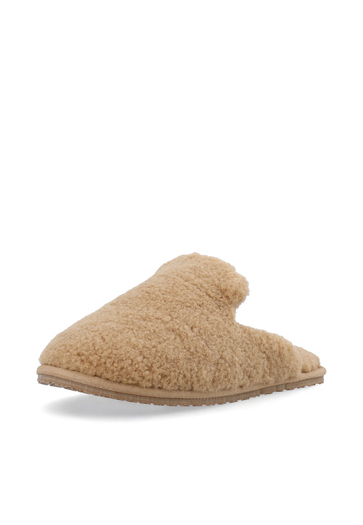 BIAHOMIE Slipper Teddy Fur - Cognac