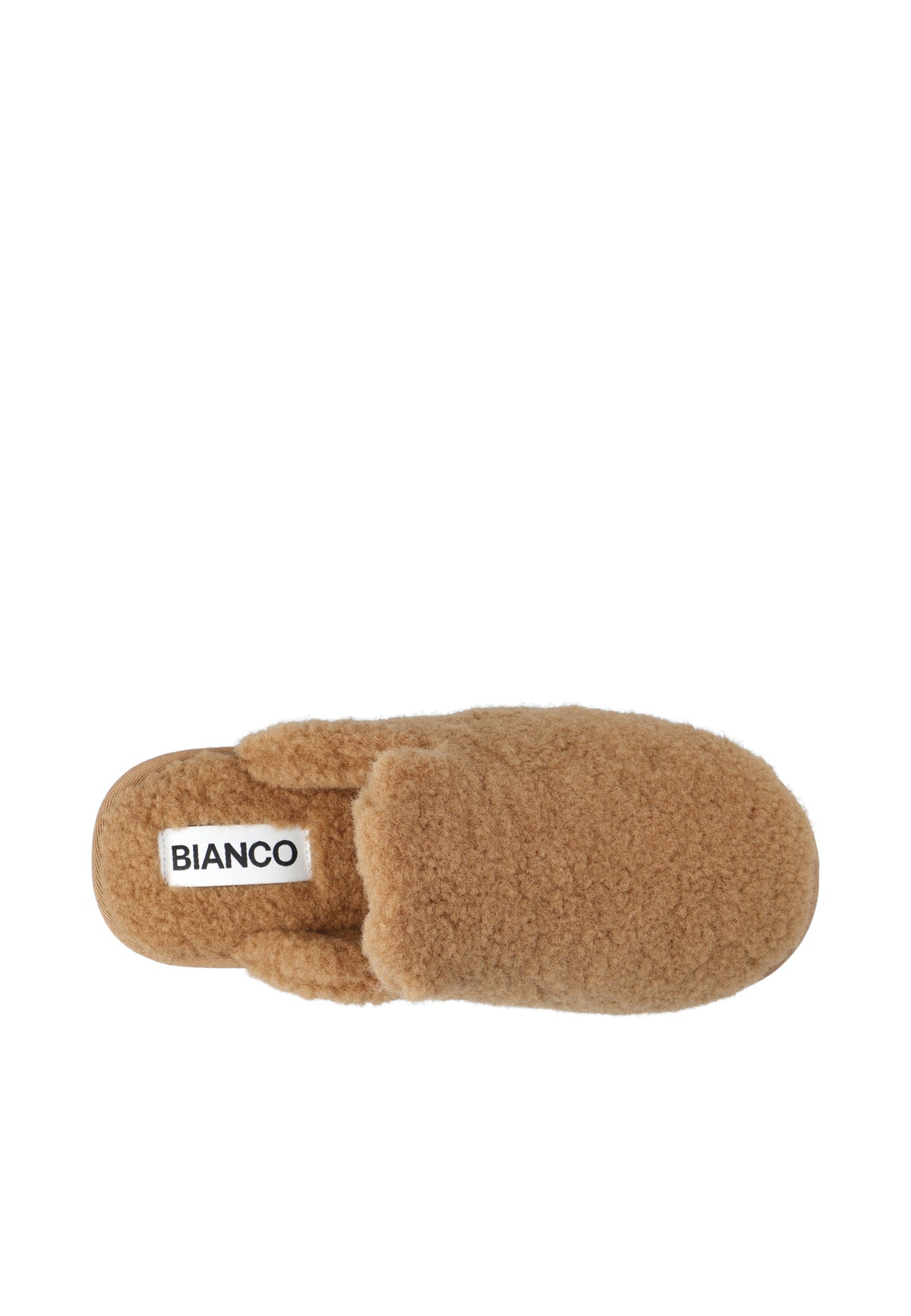 BIAHOMIE Slipper Teddy Fur - Cognac