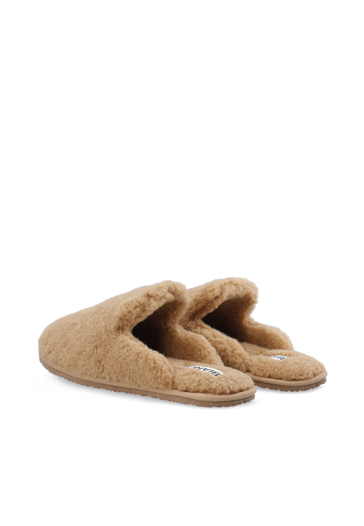 BIAHOMIE Slipper Teddy Fur - Cognac