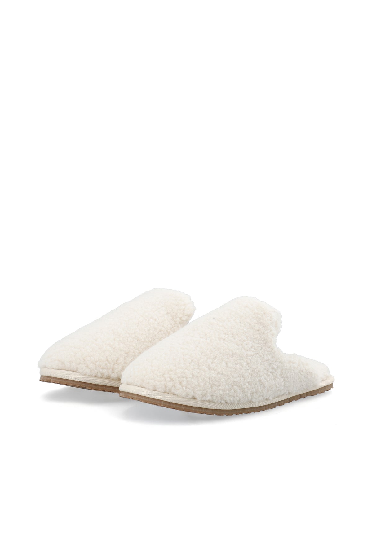 BIAHOMIE Slipper Teddy Fur - Off white