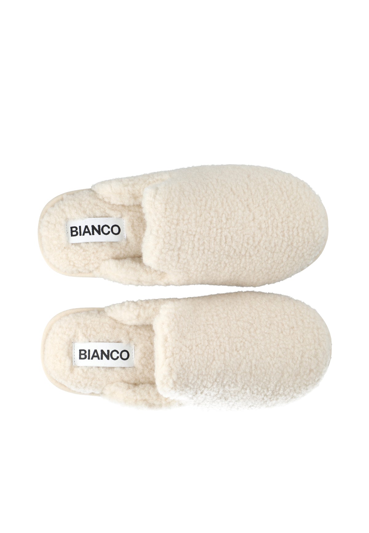 BIAHOMIE Slipper Teddy Fur - Off white