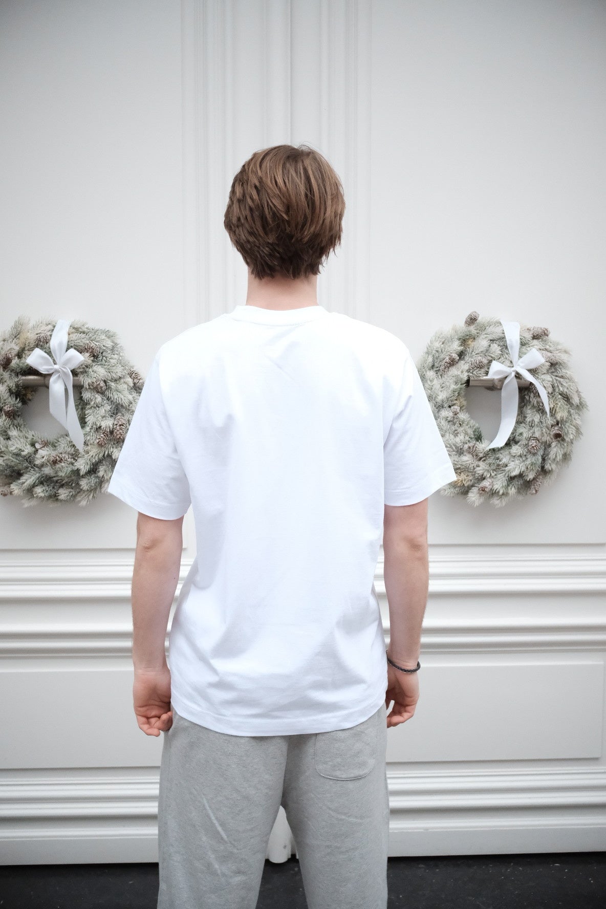 Miamor unisex T-shirt wit - zwart logo op de voorkant