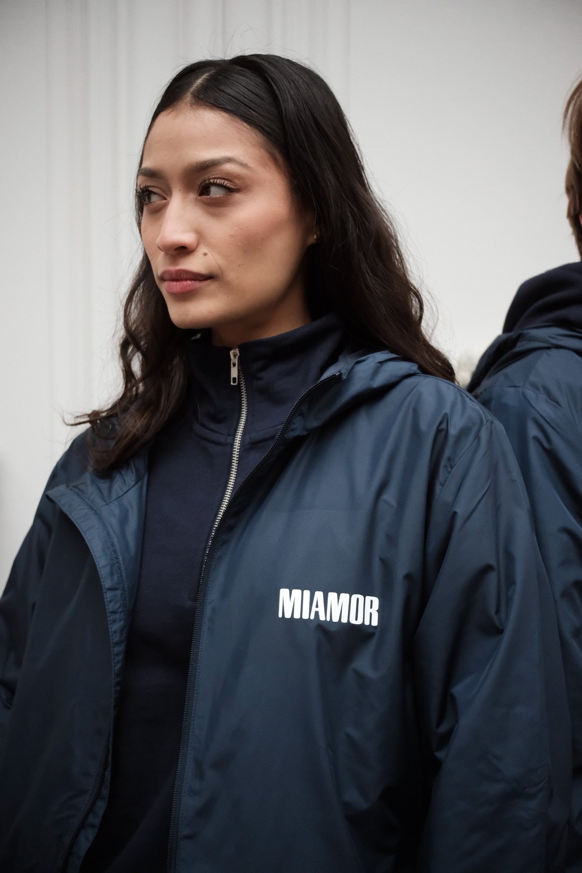 Miamor rain jacket - navy