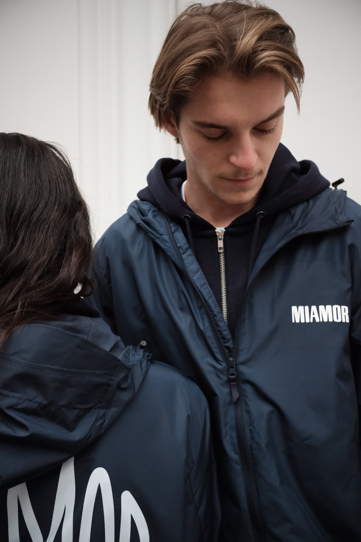 Miamor rain jacket - navy