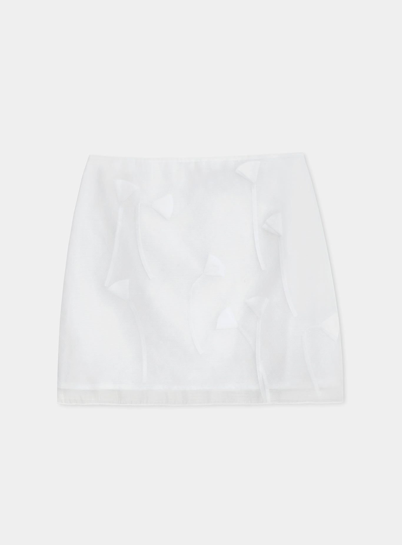 Isabella short skirt - White