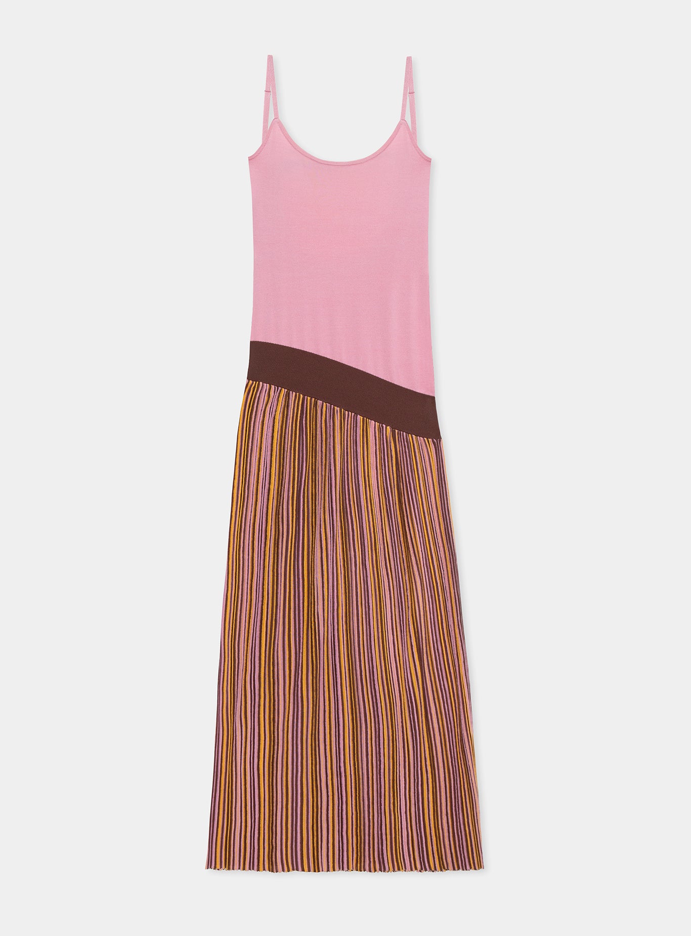 Jara asymmetric dress - Pink