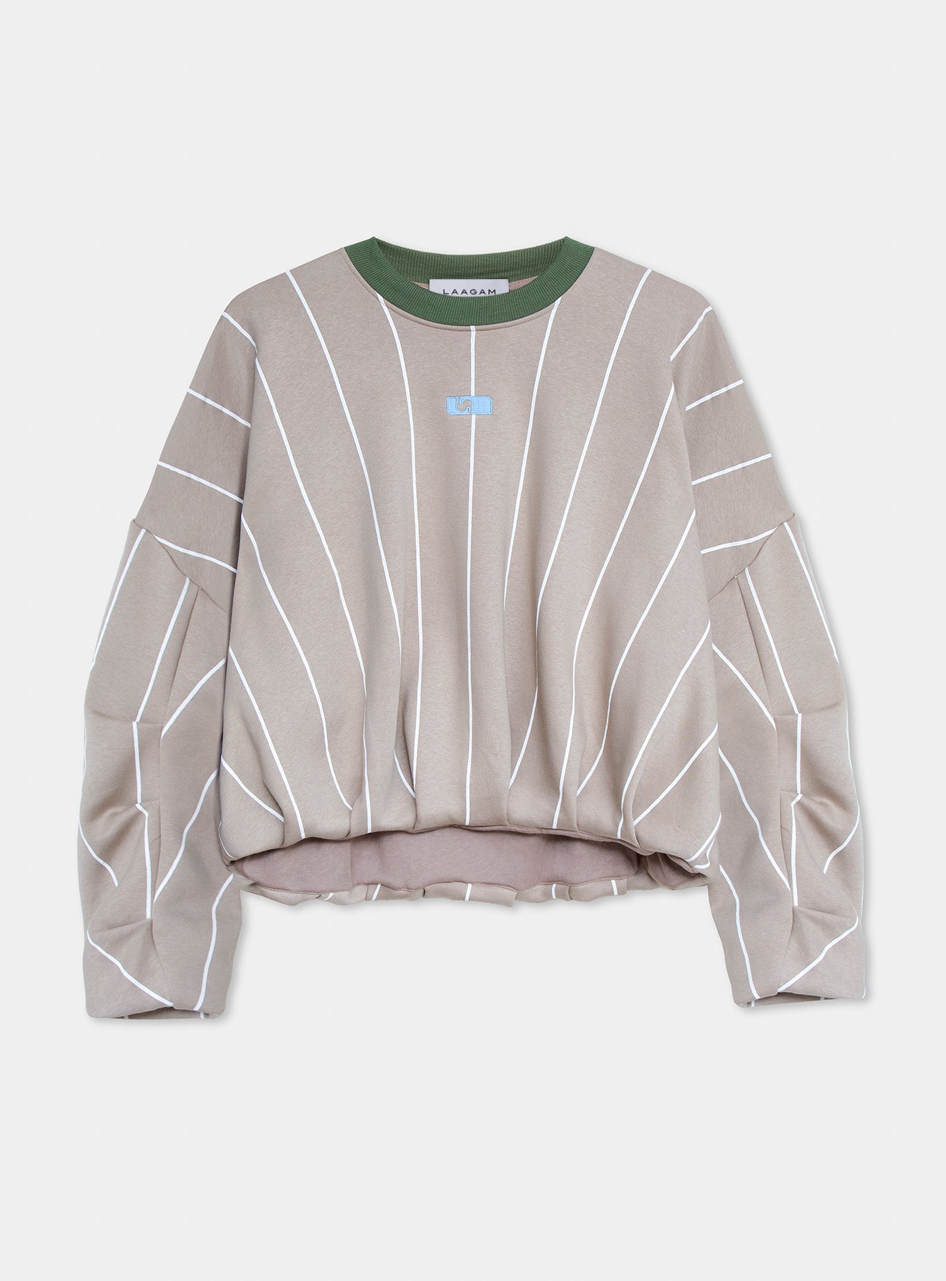 Kelly sweatshirt - Beige stripes
