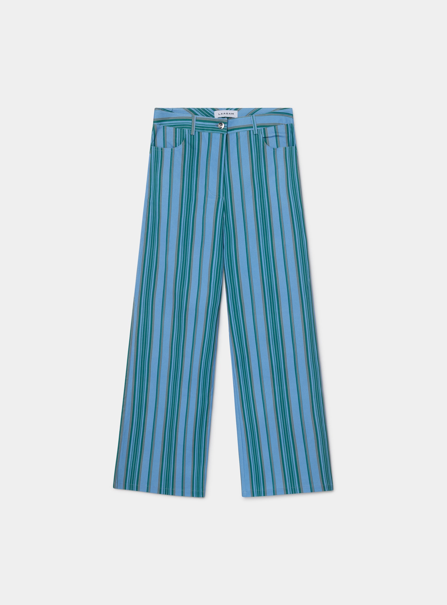 Leroy twill pants- Blue stripes