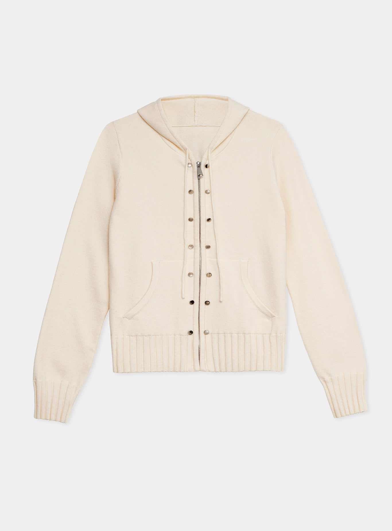 Florana zipper knitted sweatshirt