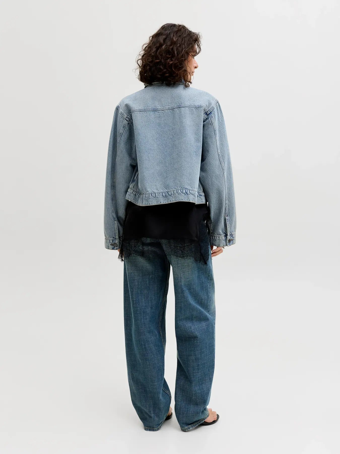 JXNORMA JACKET DENIM - LIGHT BLUE DENIM