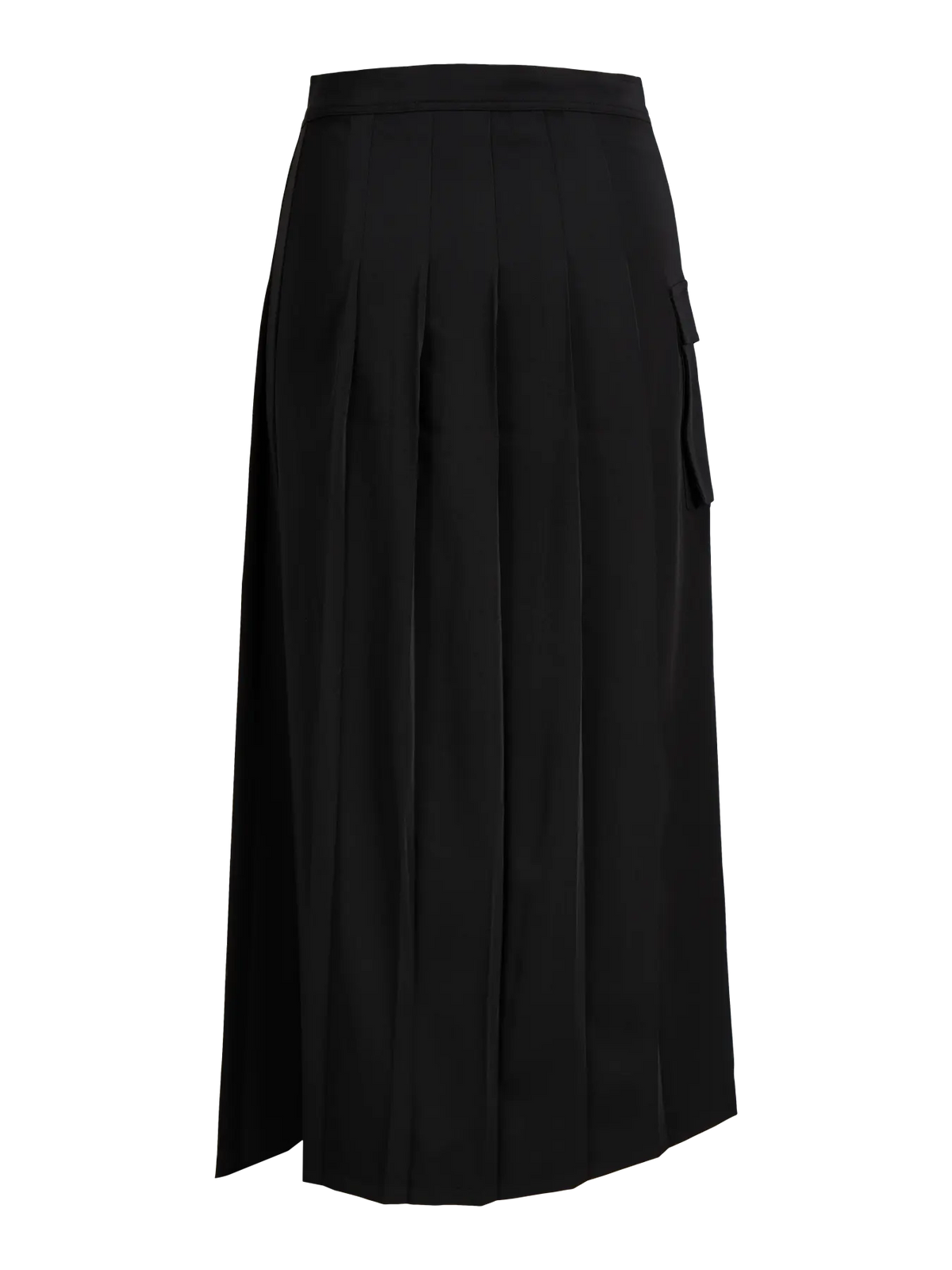 JXLIVA BUCKLE DETAIL SKIRT - PIRATE BLACK