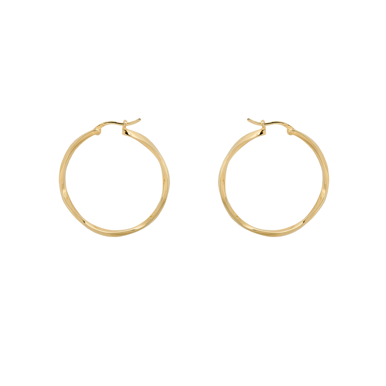 Schitterende oorringen - Verguld