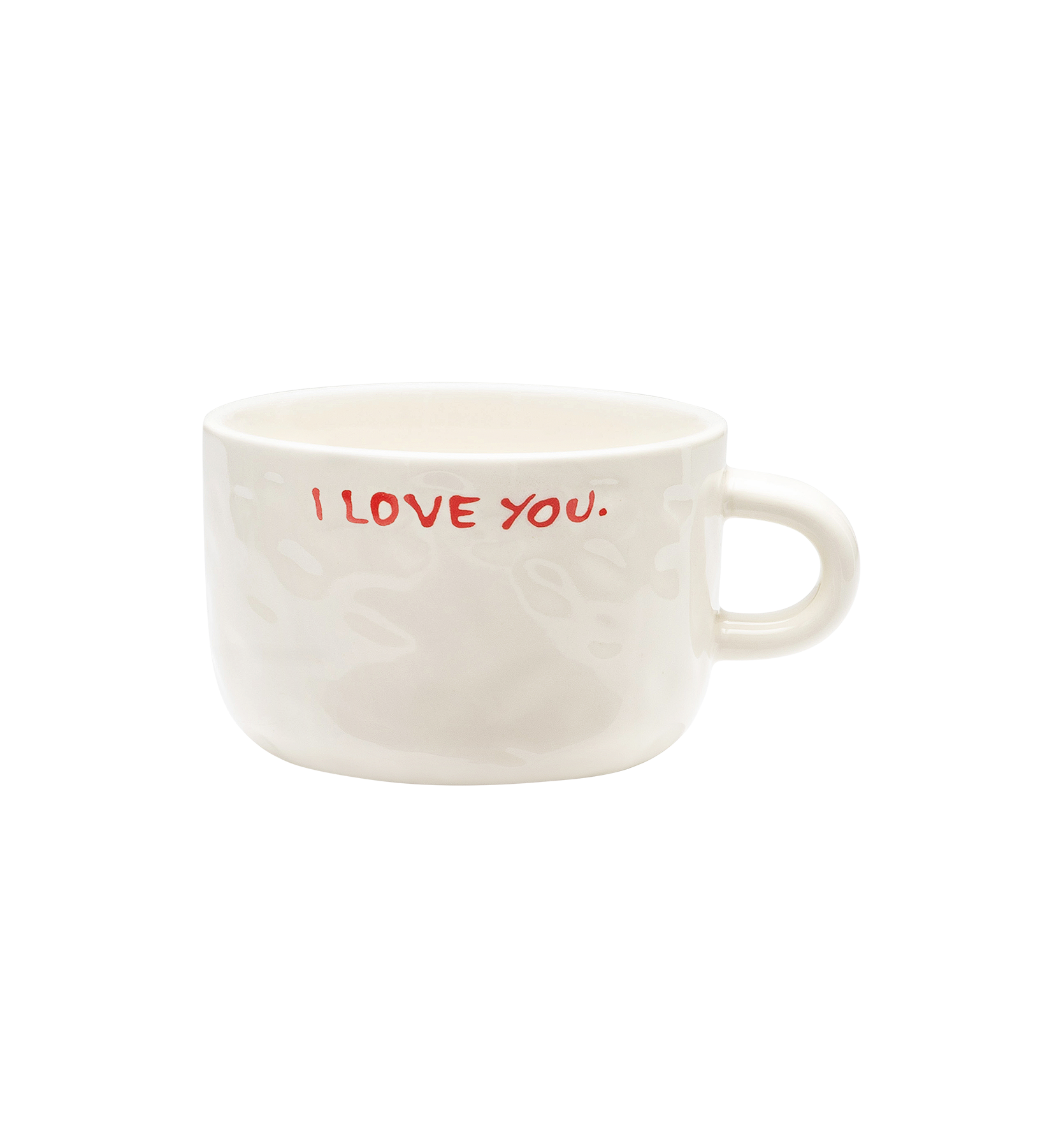 Ik hou van je cappuccino mok