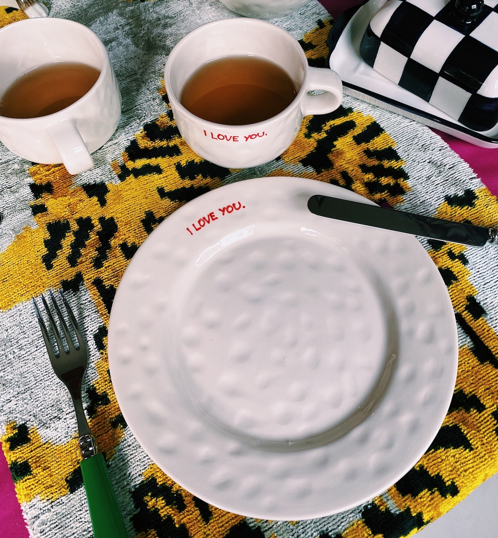 Ik hou van je cappuccino mok