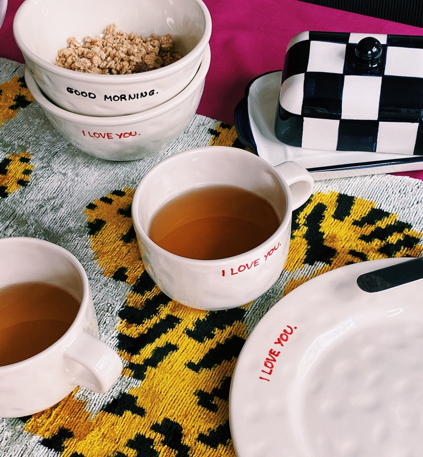 Ik hou van je cappuccino mok