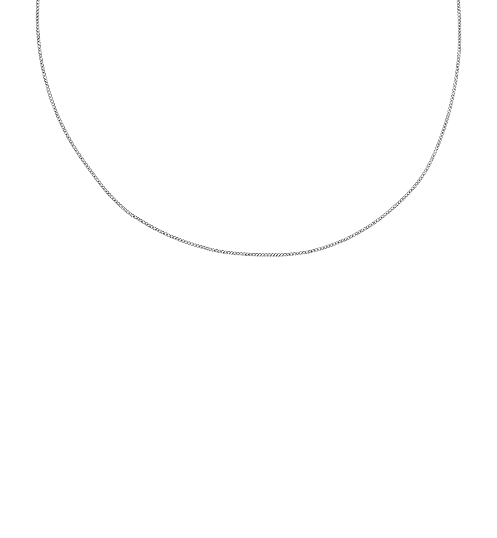 Collier uni gourmet - Argent