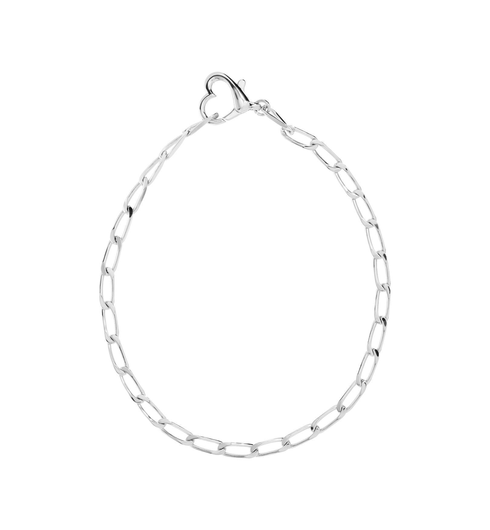 Collier Amour Verrouillé - Argent