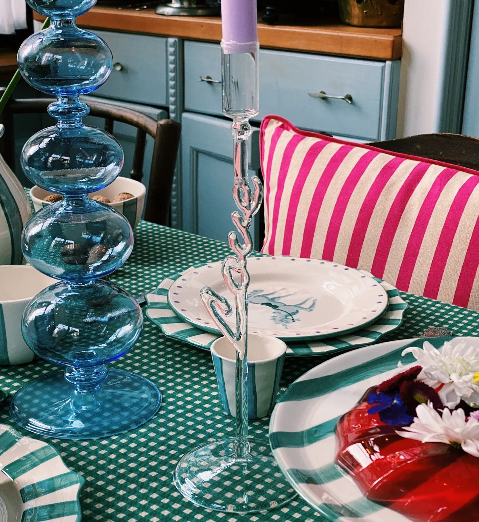 Love Candle Holder - White